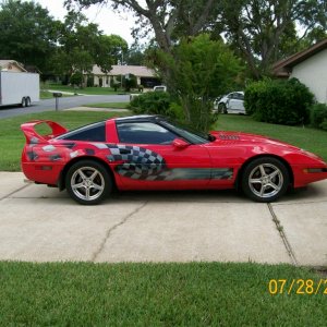 92 red vette